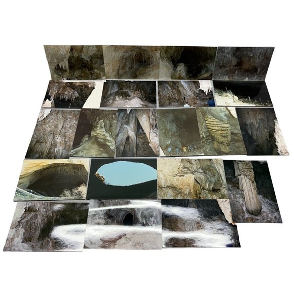 Carlsbad Caverns Lot of 21 Found Photos Snapshots 1988 New Mexico Caves - Picture 1 of 11